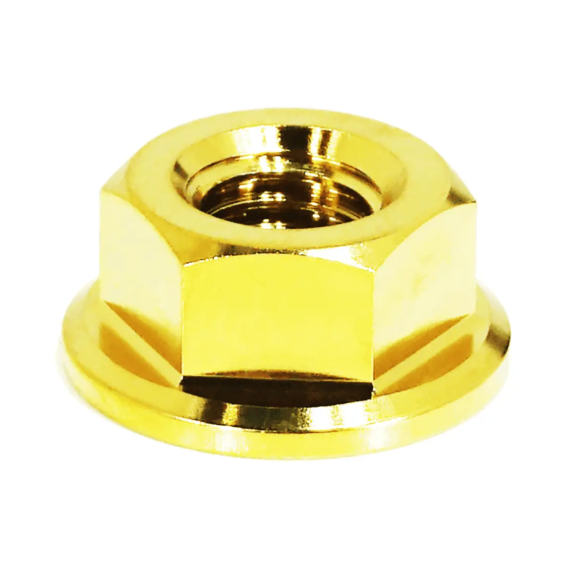 Zspec M10-1.5 Metric Flare Nuts, Titanium Grade-5, Sold Per Nut 3