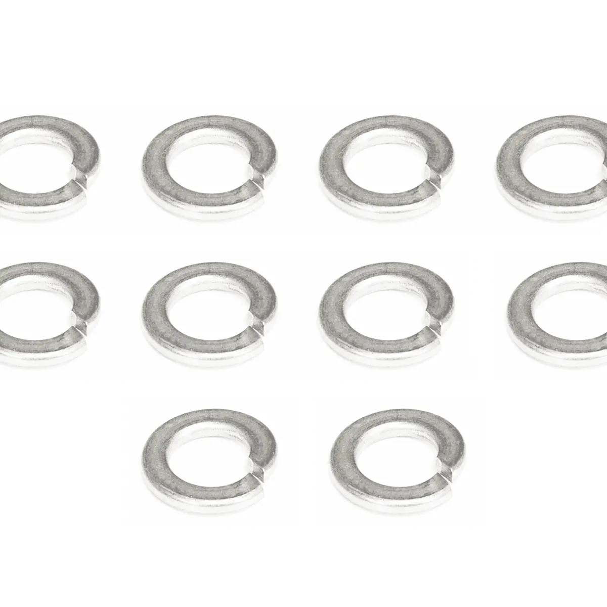 Zspec M4 Lock Washers, Sus304 Stainless, 10-Pack 1