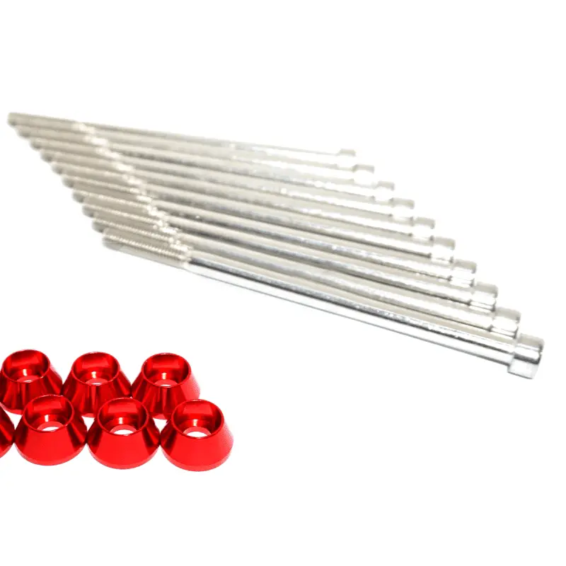 Zspec Intake Manifold Fastener Kit For Ls1 Lsx Ls2 Ls3 Ls6 Gm, Stainless & Billet 3