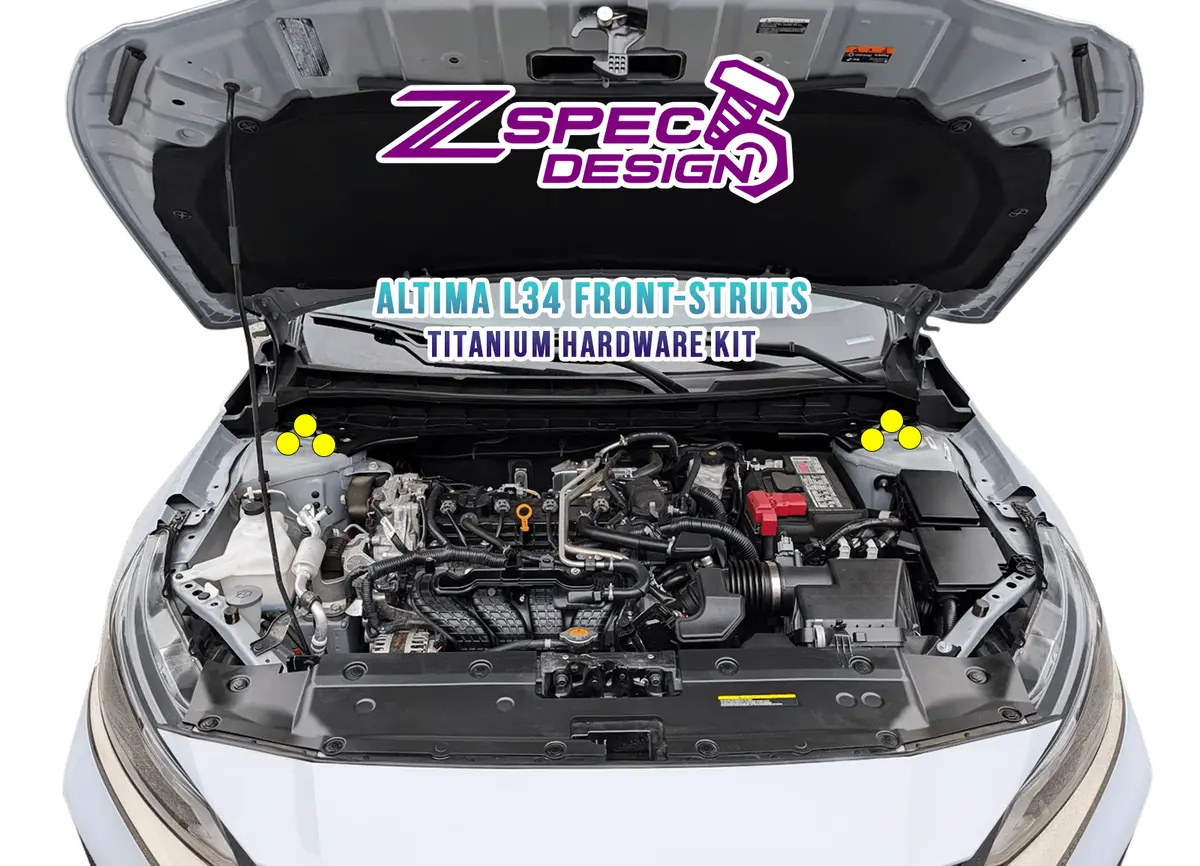 Zspec Front-Shocks/Struts Hardware Kit For Nissan Altima L34, Titanium 1