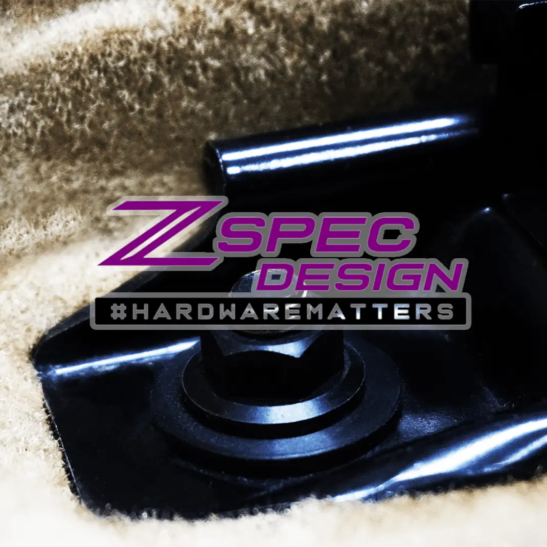 Zspec Seat Dress Up Bolts® Fastener Kit For '90-99 Nissan 300Zx Z32, Titanium 5