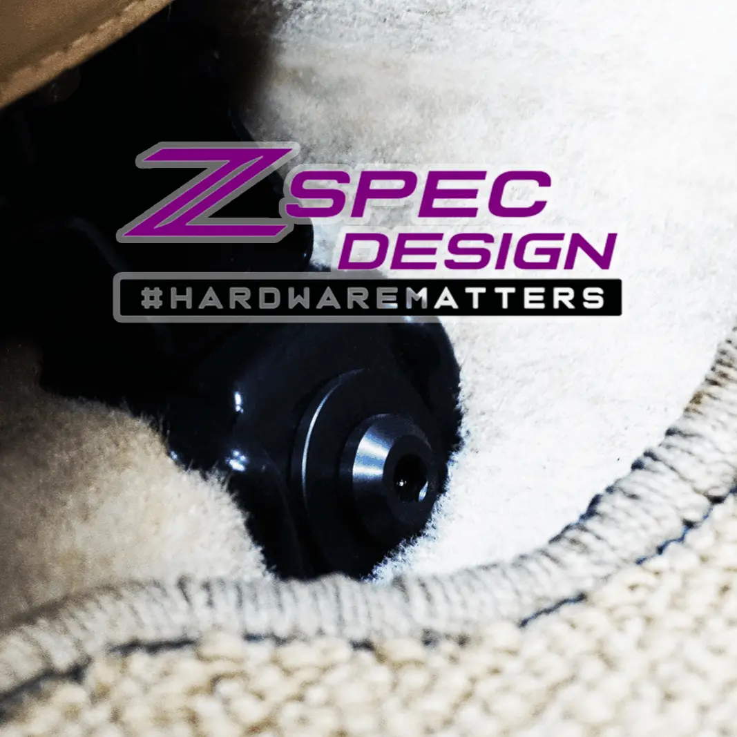 Zspec Seat Dress Up Bolts® Fastener Kit For '90-99 Nissan 300Zx Z32, Titanium 6