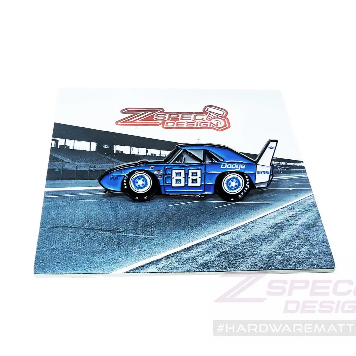 Zspec Collector Lapel / Hat Pin - Legendary 1969 Dodge Charger Race Car 1