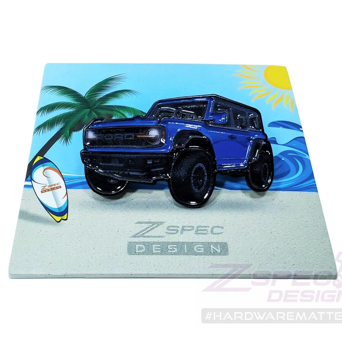 Zspec Collector Lapel / Hat Pin - Ford Bronco 2-Door 1