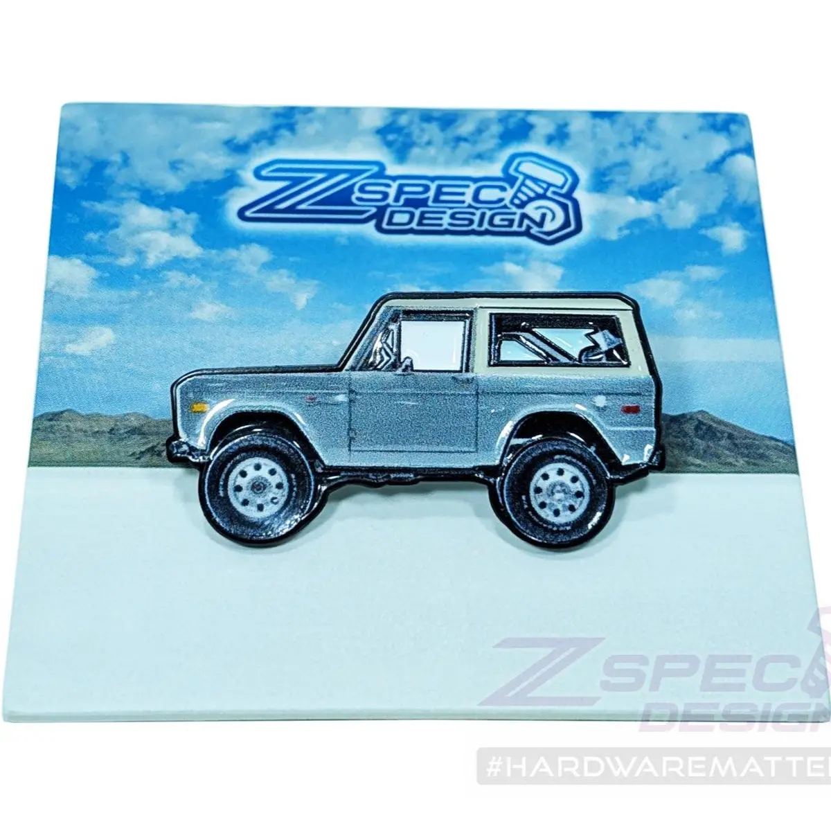 Zspec Collector Lapel / Hat Pin - Classic Ford Bronco Hard-Top 1