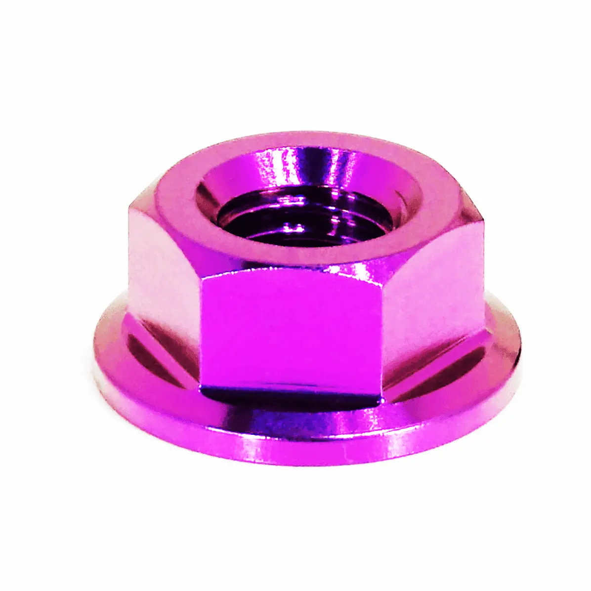 Zspec M10-1.5 Metric Flare Nuts, Titanium Grade-5, Sold Per Nut 6