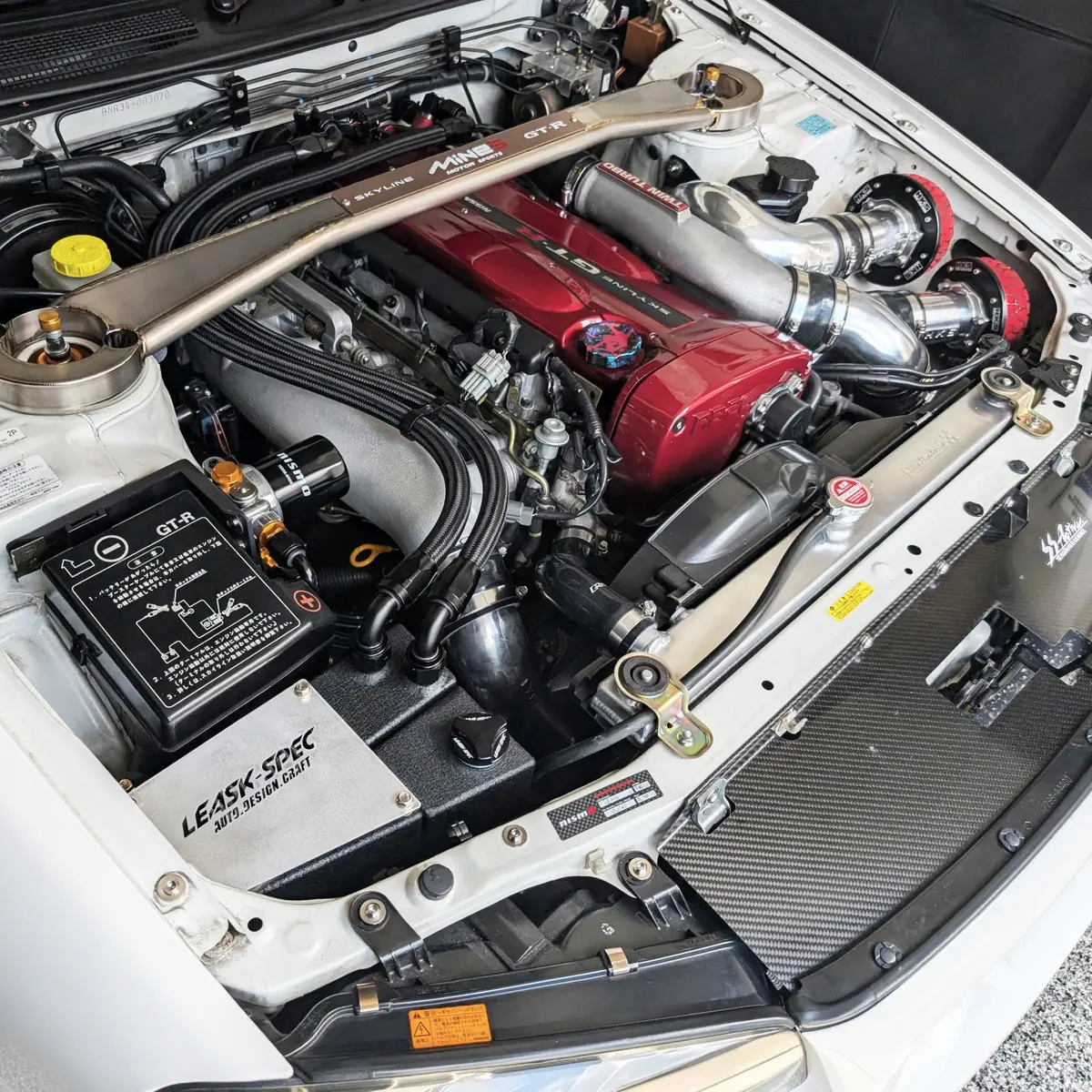 Zspec Stage-1 Titanium Hardware Kit For The Nissan Skyline Gtr R34, Rb26dett 4
