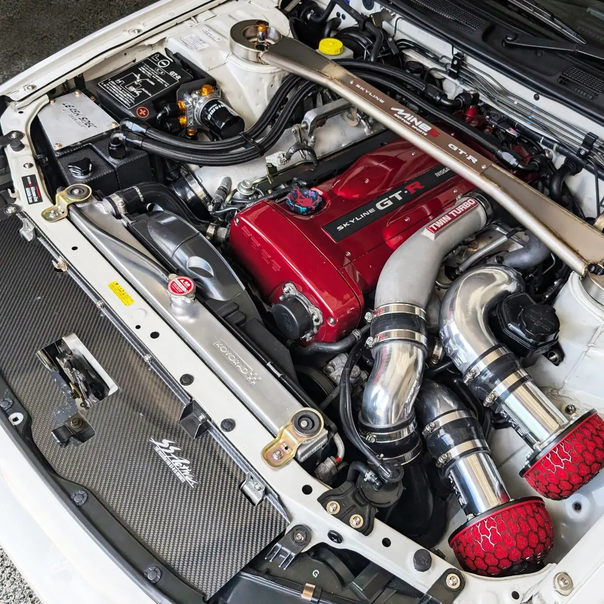 Zspec Stage-1 Titanium Hardware Kit For The Nissan Skyline Gtr R34, Rb26dett 3
