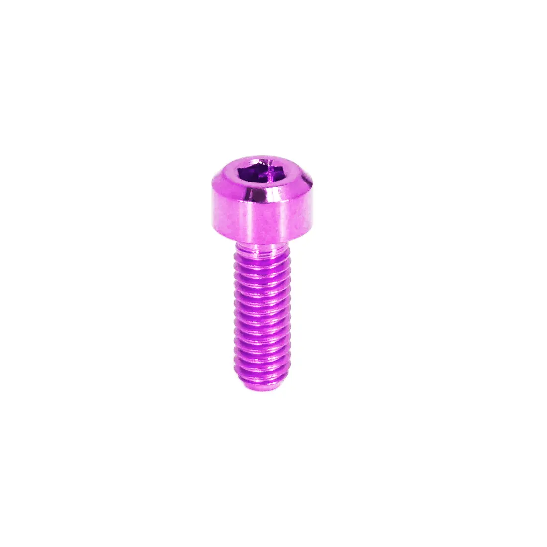 Zspec M8-1.25X16mm Socket-Cap Shsc Fastener/Bolt, Titanium Grade-5, Per Each 6