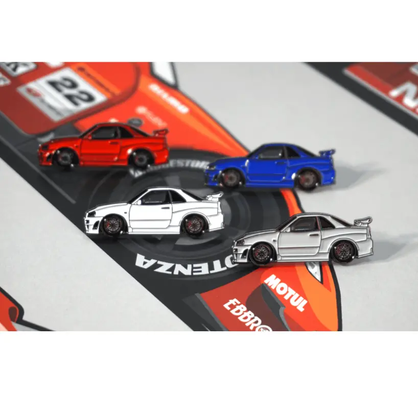 Zspec Nissan Skyline Gt-R R34 Tribute Lapel / Hat Pin 1