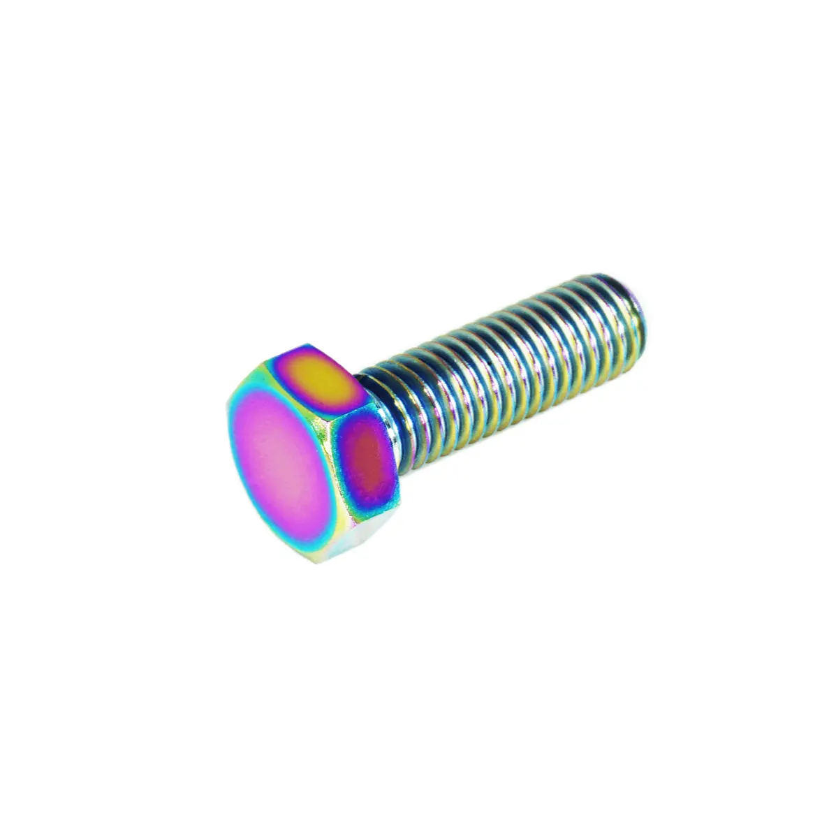 Zspec M8-1.25X25mm Hex-Bolt/Fastener, Titanium Grade-5, Per Each 1