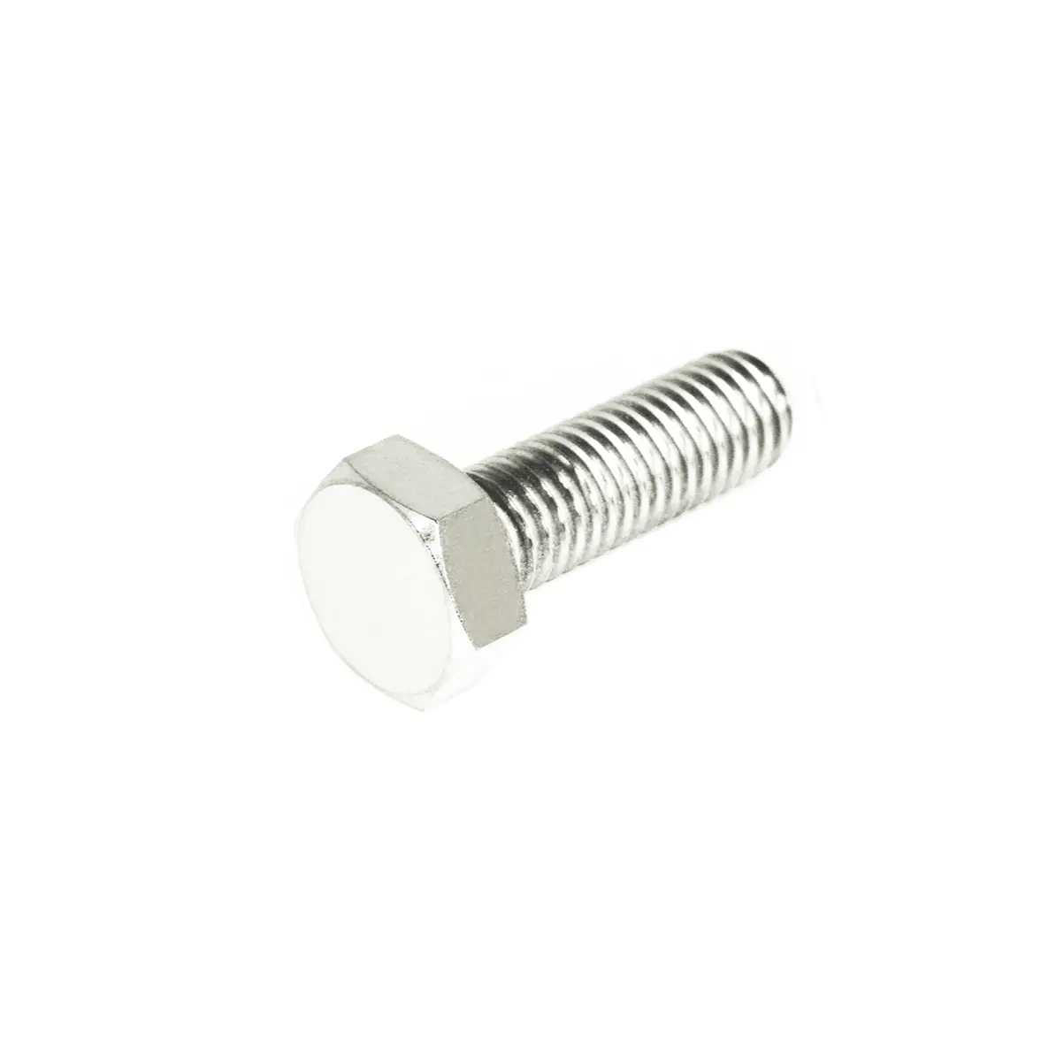 Zspec M8-1.25X25mm Hex-Bolt/Fastener, Titanium Grade-5, Per Each 2