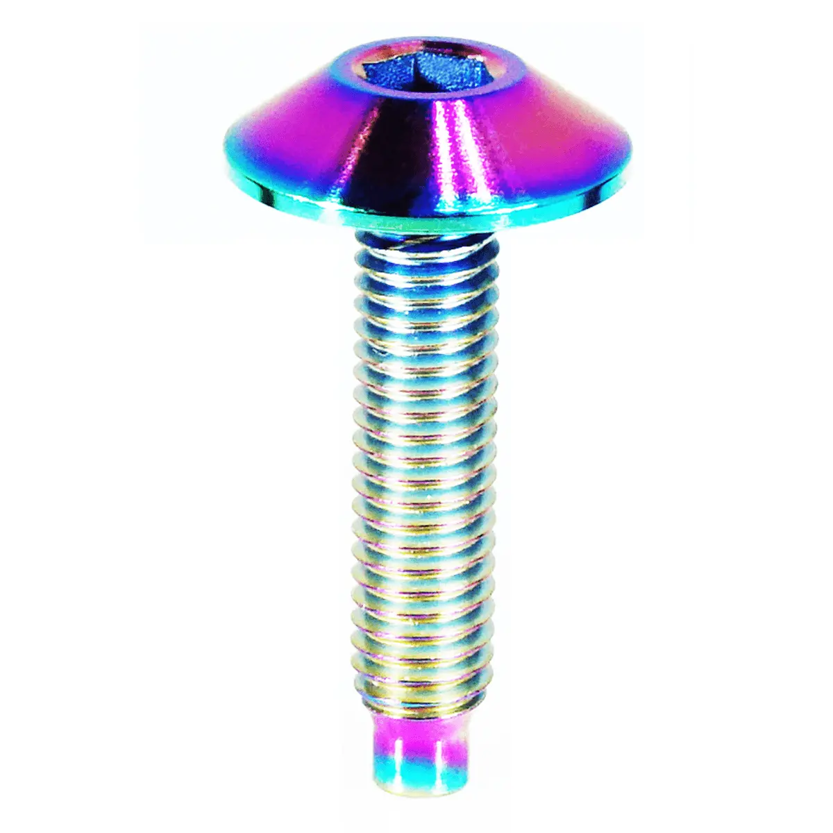 Zspec Body Kit Fastener, Low-Profile M5x20mm Titanium W/Well Nut, Per Each 5