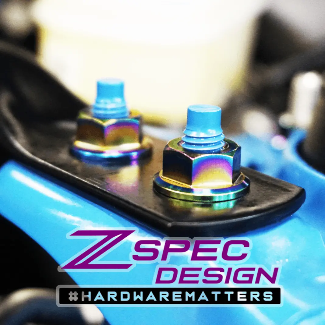 Zspec Stage-1 Dress Up Bolts® Fastener Kit For '22+ Toyota Gr86 & Subaru Brz, Titanium 5