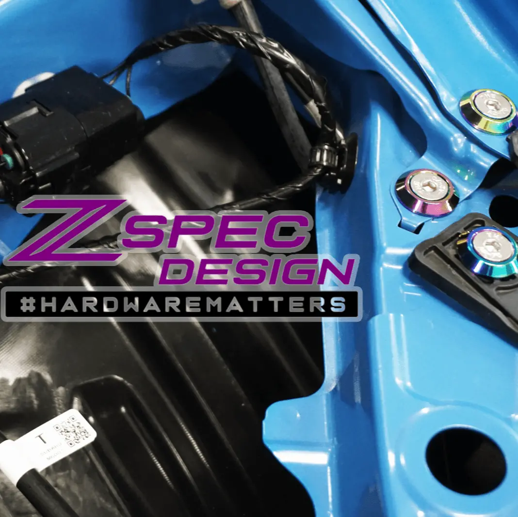 Zspec Stage-2 Dress Up Bolts® Fastener Kit For '22+ Toyota Gr86 & Subaru Brz, Stainless & Billet 10