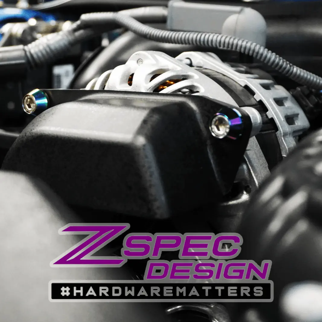 Zspec Stage-2 Dress Up Bolts® Fastener Kit For '22+ Toyota Gr86 & Subaru Brz, Stainless & Billet 11