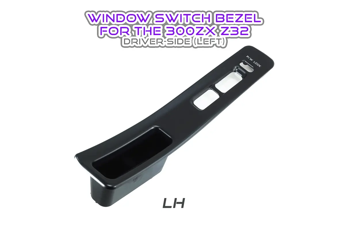 Zspec 300Zx Z32 Driver-Side (Left) Window Switch Finisher - Fits Lhd Models Only 1