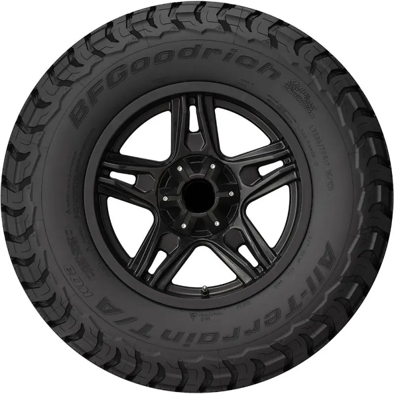 Bfgoodrich All-Terrain T/A Ko3 Lt265/75R16 Radial Tire – Load Range E, 123/120S Speed Rating 1