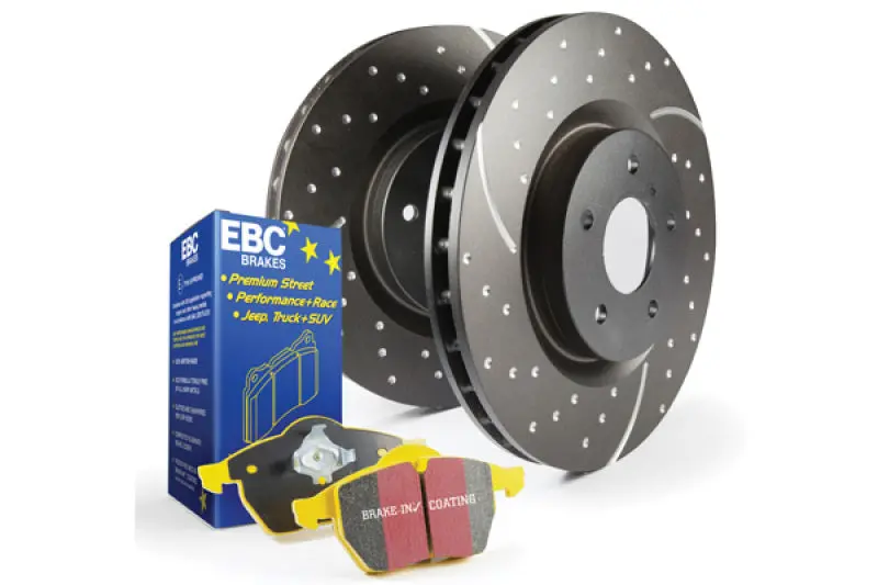 Ebc Yellowstuff Brake Pad & Gd Rotor Kit – High-Performance Street/Track Package 1