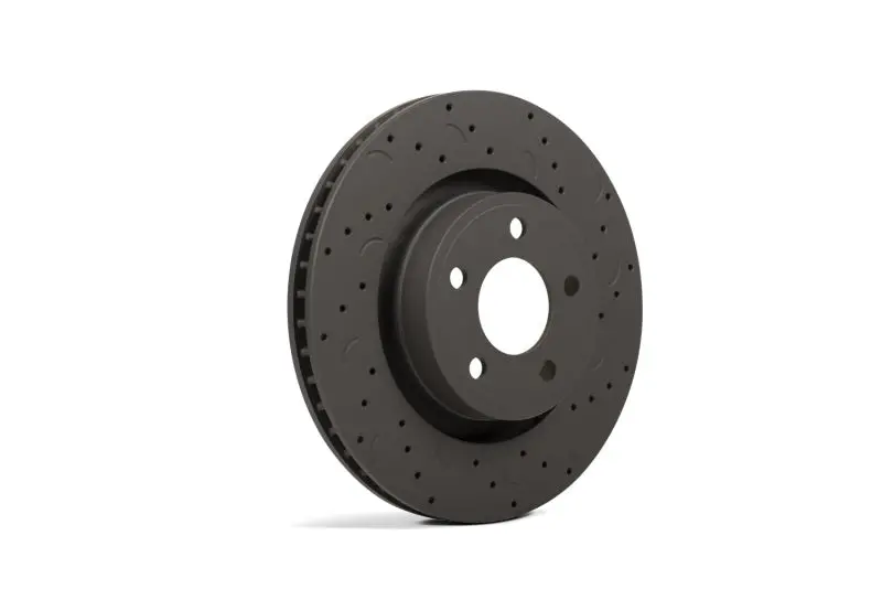 Hawk Talon 1999 Ford F-150 Base Rwd / Rear Disc Drilled And Slotted Front Brake Rotor Set 1