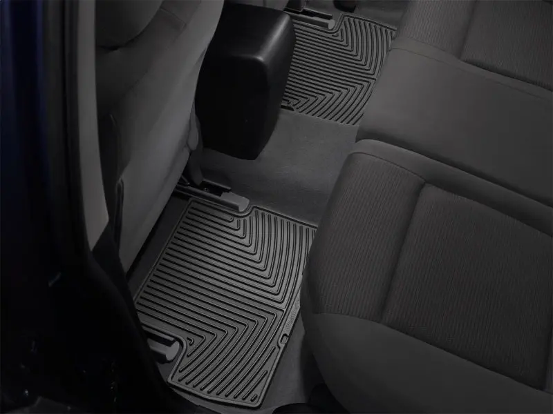 Weathertech Rear Rubber Floor Mats For 2007–2012 Mercedes-Benz Gl-Class (X164) – Black 1