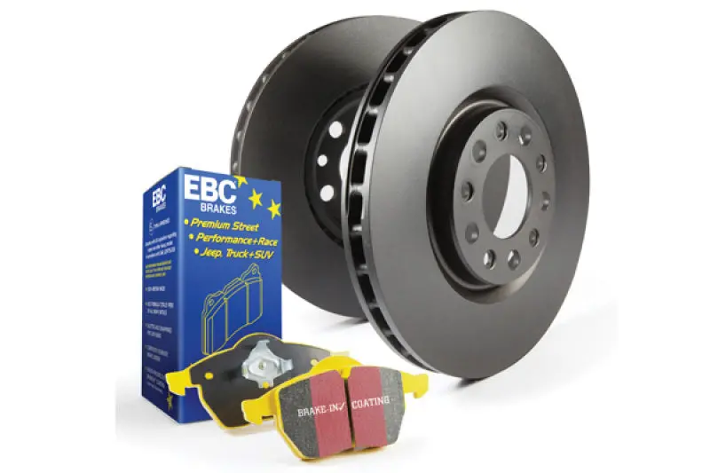 Ebc S13 Performance Brake Kit: Yellowstuff Pads & Rk Rotors 1