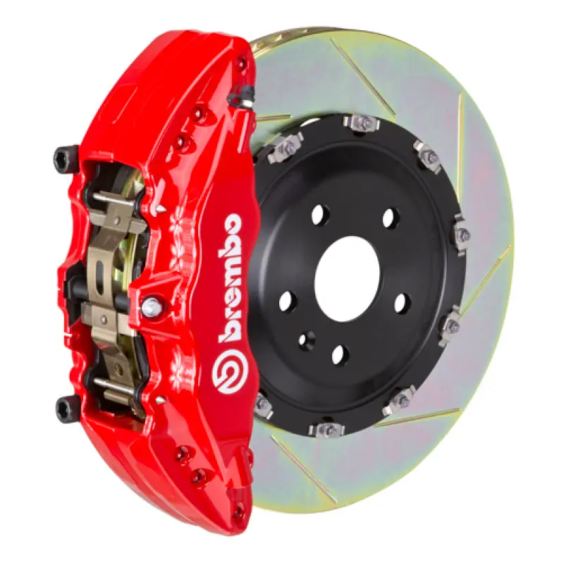Brembo Front Gt Bbk Two-Piece Slotted Rotors For 2020+ Porsche 992 Carrera S/C4S (Non-Pscb/Pccb) 1