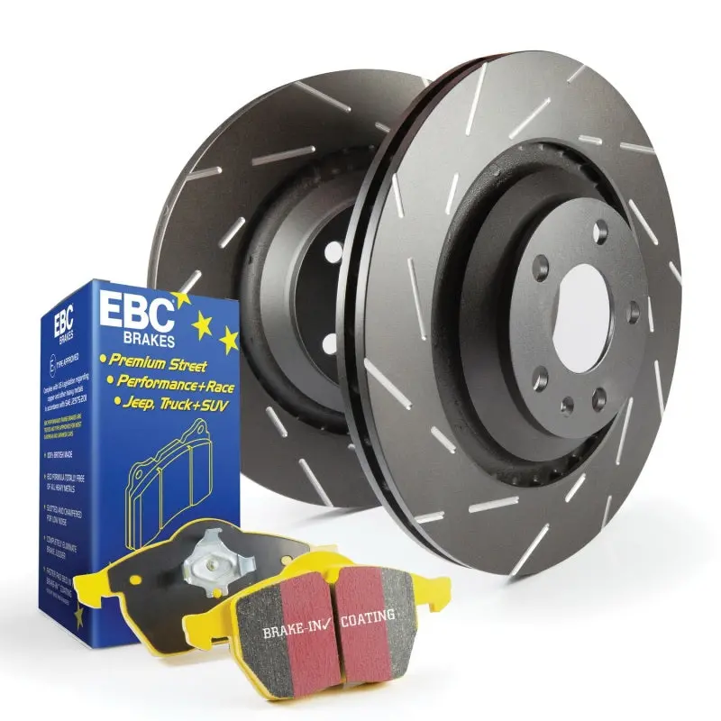 Ebc S9 Brake Kit: Yellowstuff Pads & Usr Rotors 1