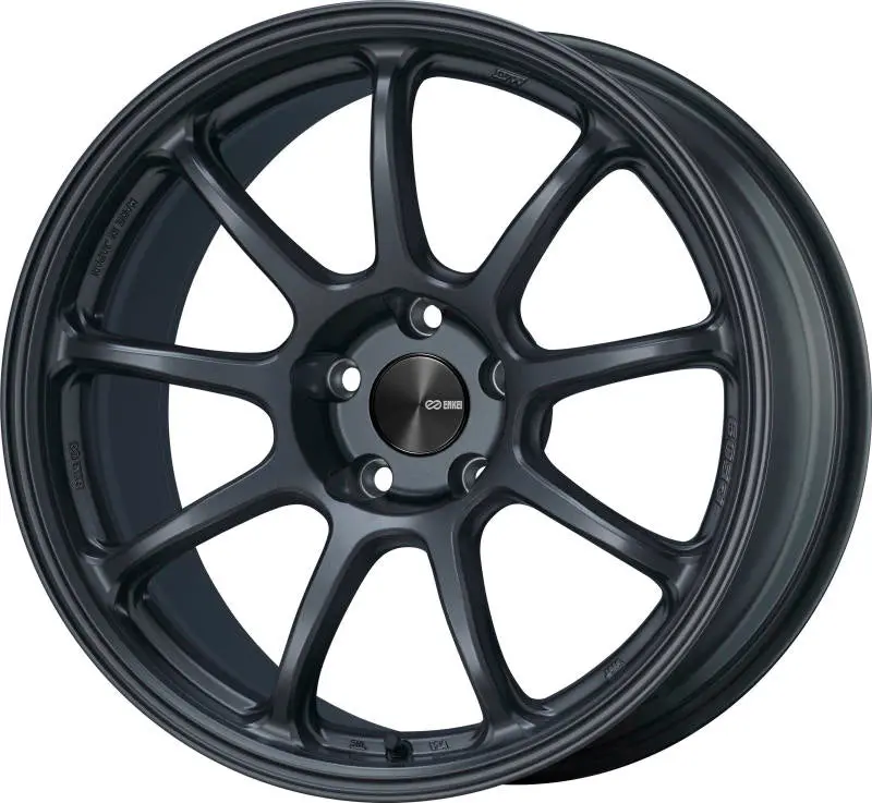 Enkei Pf09 18X9.5 5X114.3 40Mm Offset 75Mm Bore Matte Gunmetal Wheel 1
