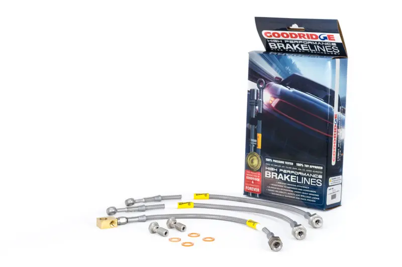 Goodridge Stainless Steel Brake Line Kit For 1969–1976 Camaro And Firebird 1