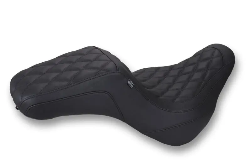 Mustang Hd Double Diamond Squareback Low Rider S & El Diablo Seat Covers – Black (2018–2025) 1