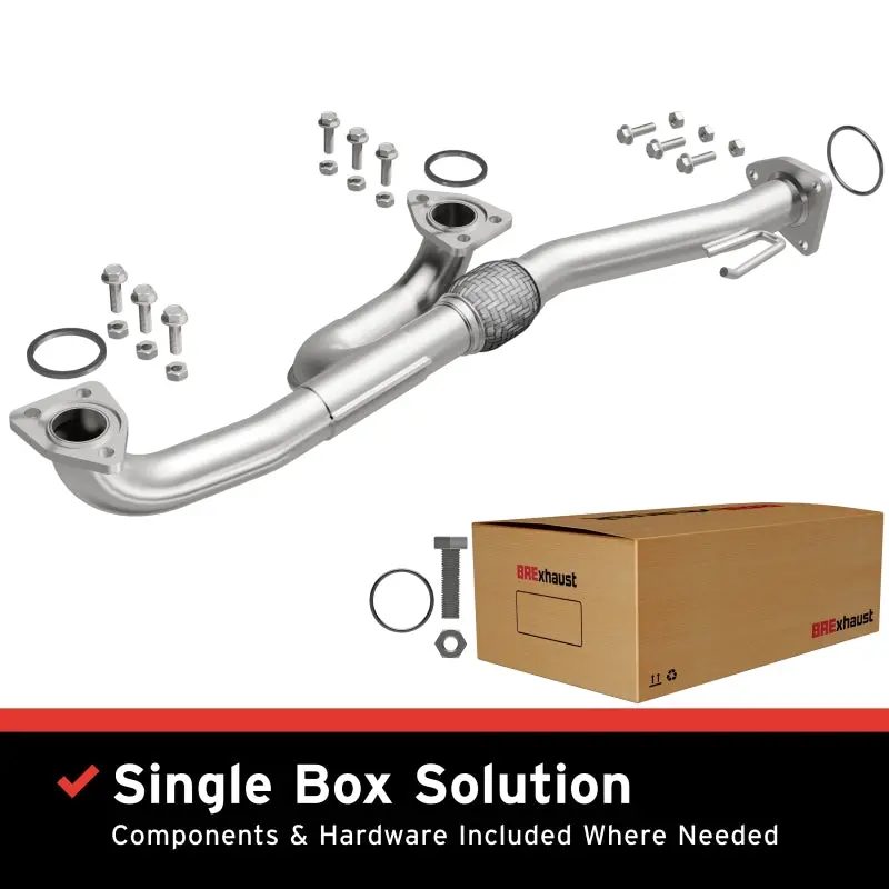 Bre Exhaust Front Pipe Kit For 2003–2007 Honda Accord 3.0L V6 1