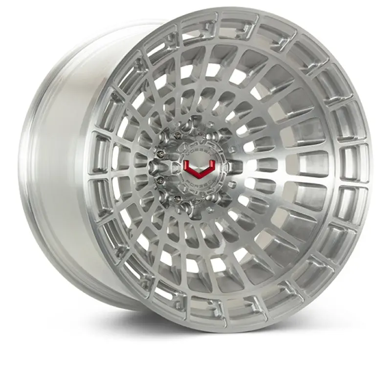 Vossen Lcx-04 Forged Aluminum Wheel – 24X12 Inches, 8X180 Bolt Pattern, Et44 Offset, Ultra-Deep Profile, Brushed Gloss Clear Finish 1