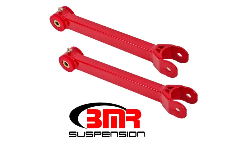 Bmr Non-Adjustable Polyurethane Lower Trailing Arms – Red Finish, For 2016–2017 Chevrolet Camaro (6Th Gen) 1
