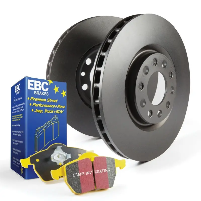 Ebc Yellowstuff Performance Brake Pad & Rotor Kit For Nissan Silvia S13 1