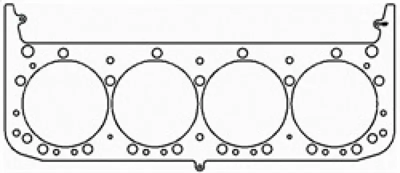 Cometic Chevy Gen1 Small Block V8 .050In Mlx Cyl Head Gasket-4.220In Bore-All Pro Heads-Round Bore 1