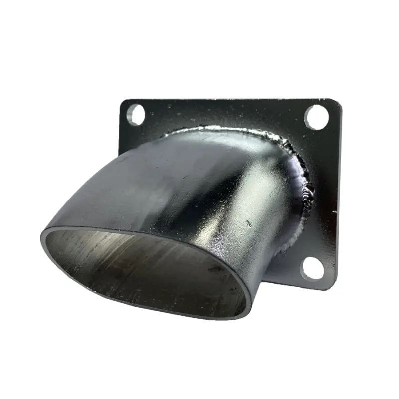 Granatelli True-Oval Turn-Down Exhaust Tip – 3.0In Diameter, 45-Degree Angle Cut 1