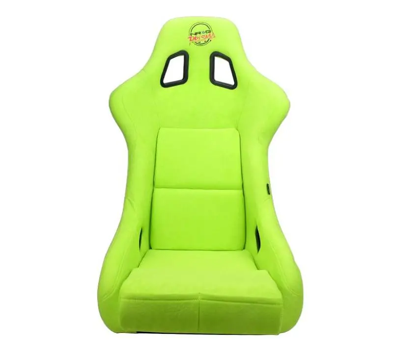 Frp Prisma Edition Bucket Seat – Medium Size With Neon Green & Pearlized Back Accent 1