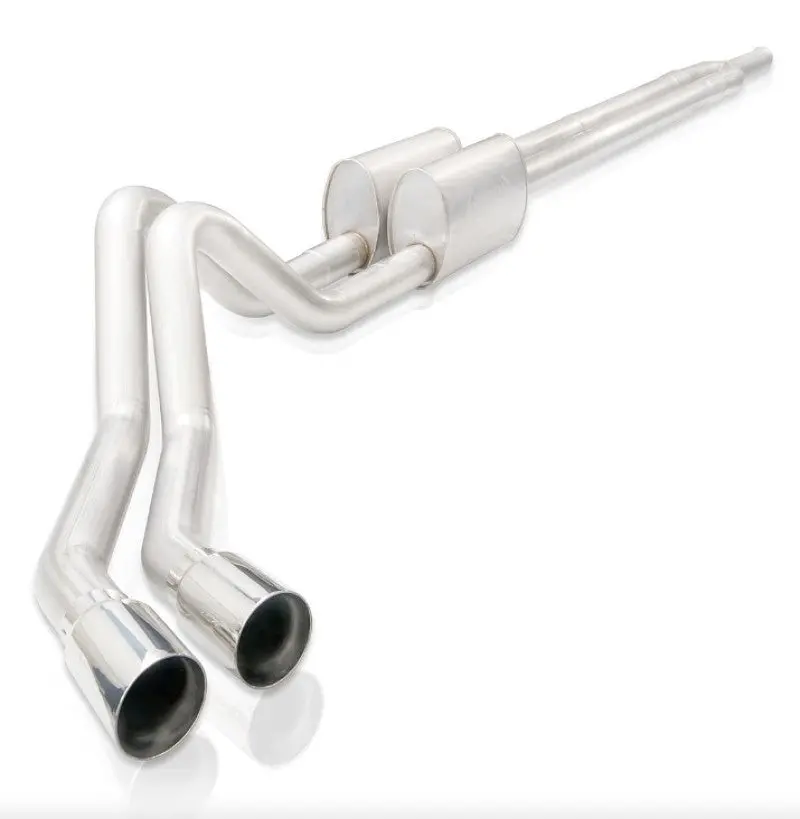 Stainless Works Legend Cat-Back Exhaust For 2019+ Chevrolet Silverado 5.3L – 3" Diameter, Dual Polished Tips 1