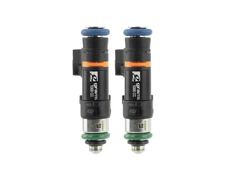 Grams Performance 1000Cc High-Flow Fuel Injectors – Set Of 2, Compatible With 1979–1992 Mazda Rx-7 And Rx-8 Rotary Engines 1