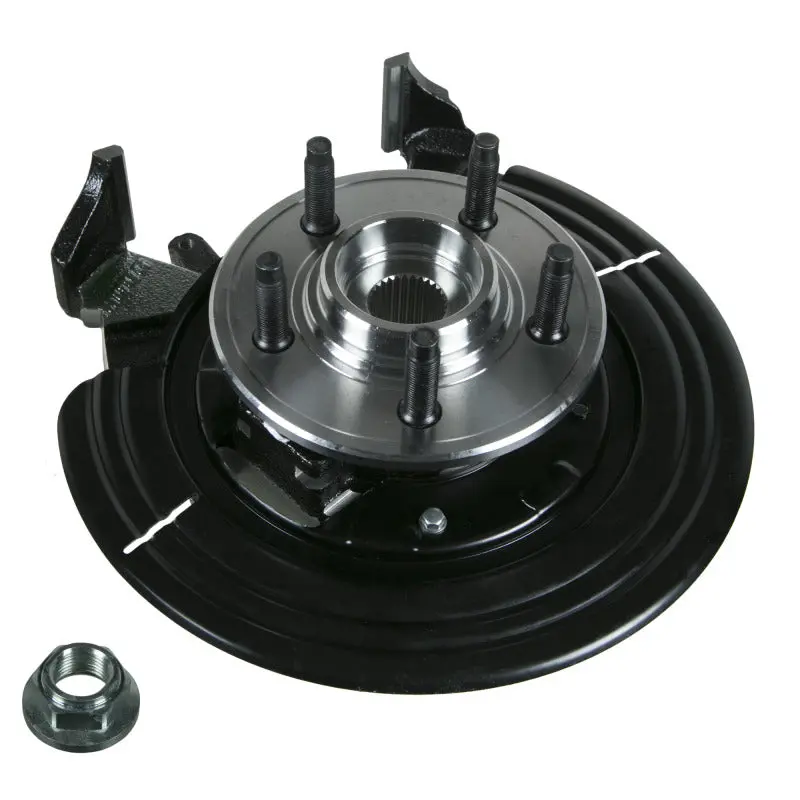 Moog Complete Rear Left Knuckle Assembly For 2002–2005 Ford Explorer 1
