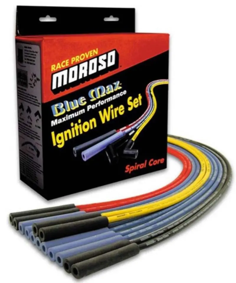 Moroso Blue Max Spiral-Core Ignition Wire Set – Custom Fit Application 1