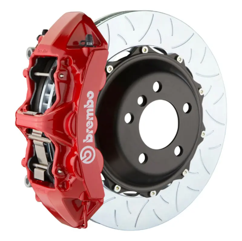 Brembo Front Big Brake Kit For 2014–2018 Ram 1500 Sierra – 4-Piston Calipers, 380×32Mm Slotted Rotors 1