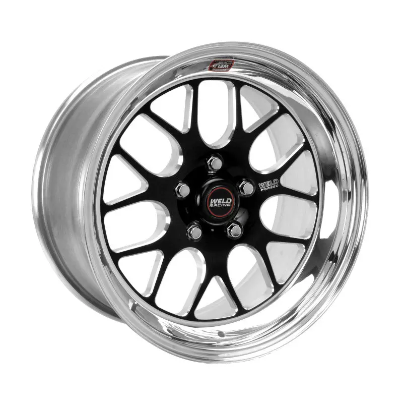 Weld S77 Forged Aluminum Wheel – 17X9 Inches, 5X4.75 Bolt Pattern, 4.9-Inch Backspace, Matte Black Finish (Non-Beadlock) 1