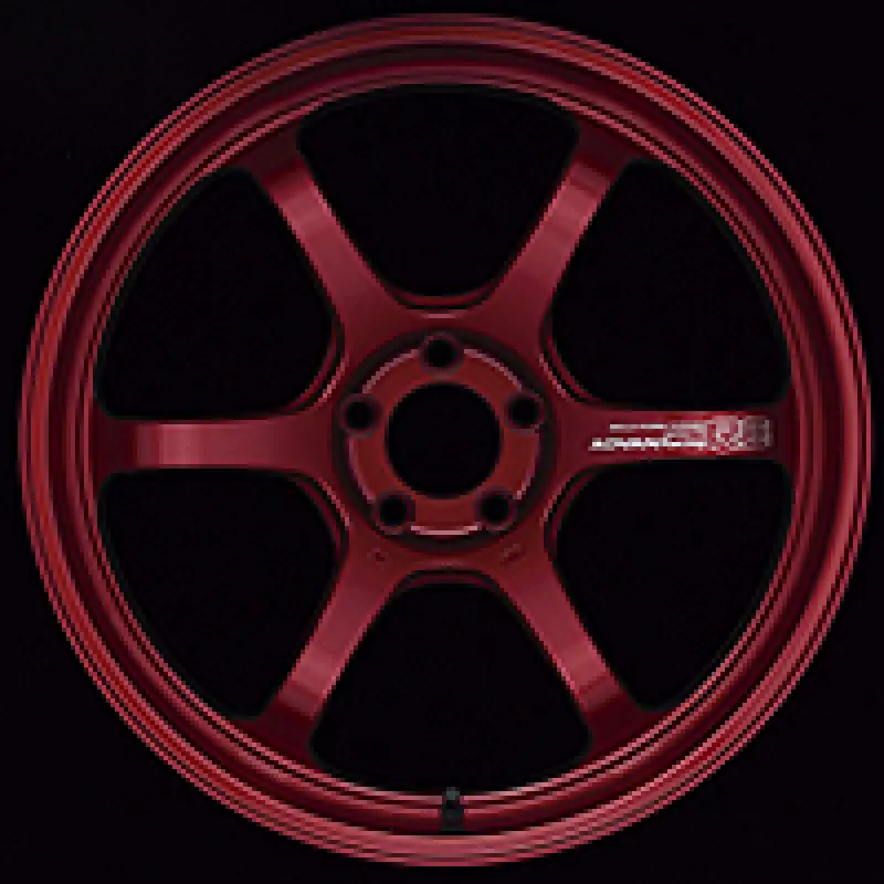 Advan R6 Forged Racing Wheel – 20X10", +35Mm Offset, 5X114.3, Candy Red Finish 1