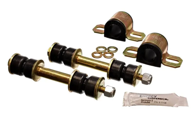 Energy Suspension 18Mm Front Sway Bar Bushings For Toyota – Black Polyurethane 1