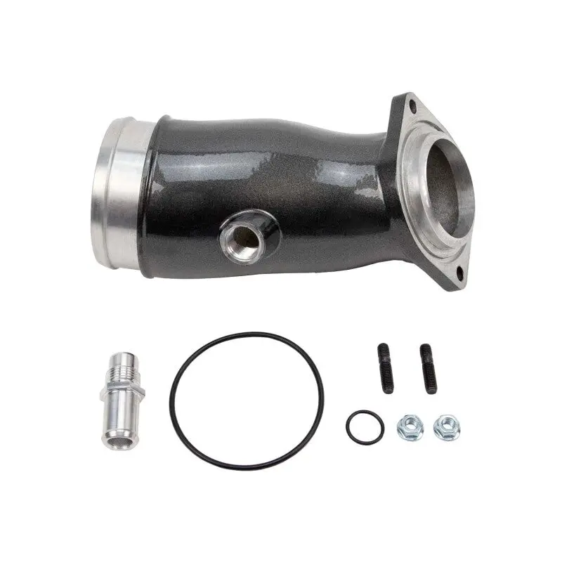 Wehrli High-Flow Intake Horn For 2017–2024 Duramax L5P – Wcfab Grey Finish 1