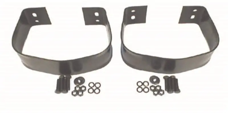 Omix Rear Bumperettes Black 76-95 Cj & Wrangler Yj 1