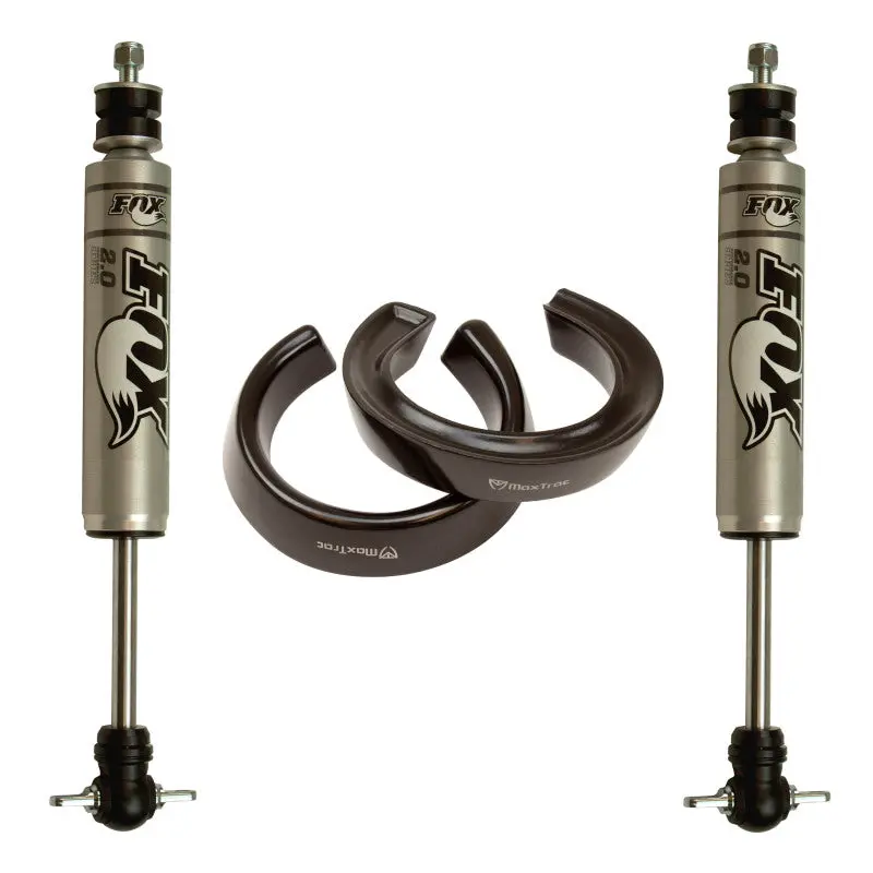 Maxtrac 2-Inch Front Coil Spacers With Fox Shocks – For 2009–2018 Dodge Ram 1500 1