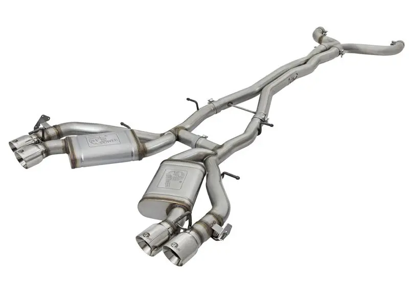 Afe Machforce Xp Cat-Back Exhaust System – 3-Inch 304 Stainless Steel For 2016–2017 Chevrolet Camaro Ss (6.2L V8) 1